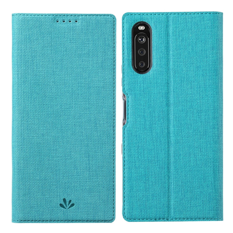 Custodia portafoglio in pelle TPU con slot carte per Xperia 10 II