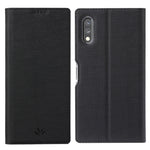 Custodia portafoglio in pelle TPU con slot carte per Xperia 10 II