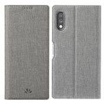 Custodia portafoglio in pelle TPU con slot carte per Xperia 10 II