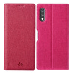 Custodia portafoglio in pelle TPU con slot carte per Xperia 10 II