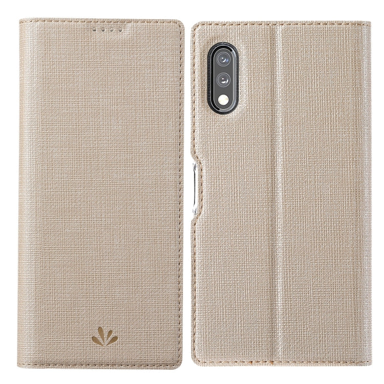 Custodia portafoglio in pelle TPU con slot carte per Xperia 10 II
