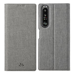 Custodia portafoglio in pelle TPU con slot carte per Xperia 10 II