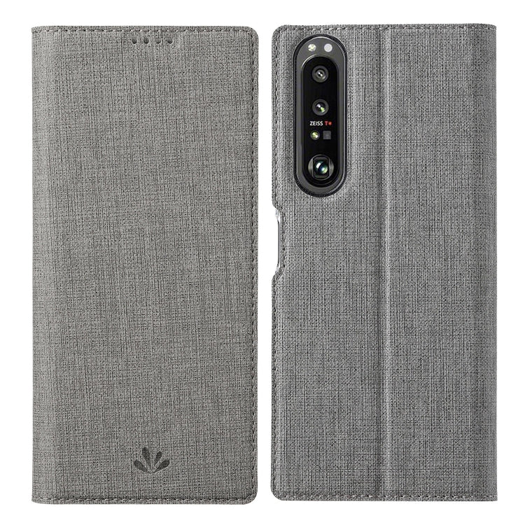 Custodia portafoglio in pelle TPU con slot carte per Xperia 10 II