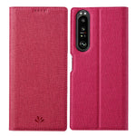 Custodia portafoglio in pelle TPU con slot carte per Xperia 10 II