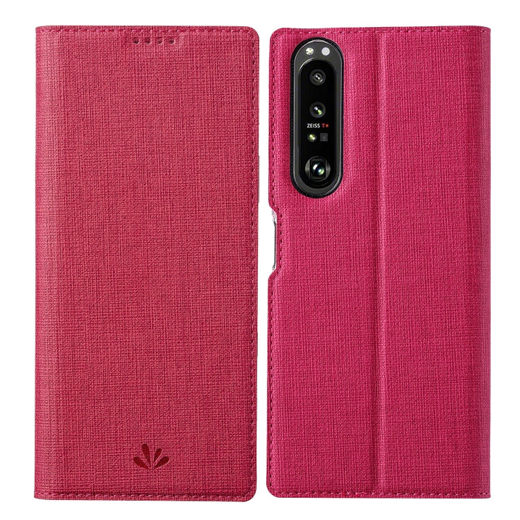Custodia portafoglio in pelle TPU con slot carte per Xperia 10 II