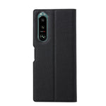 Custodia portafoglio in pelle TPU con slot carte per Sony Xperia