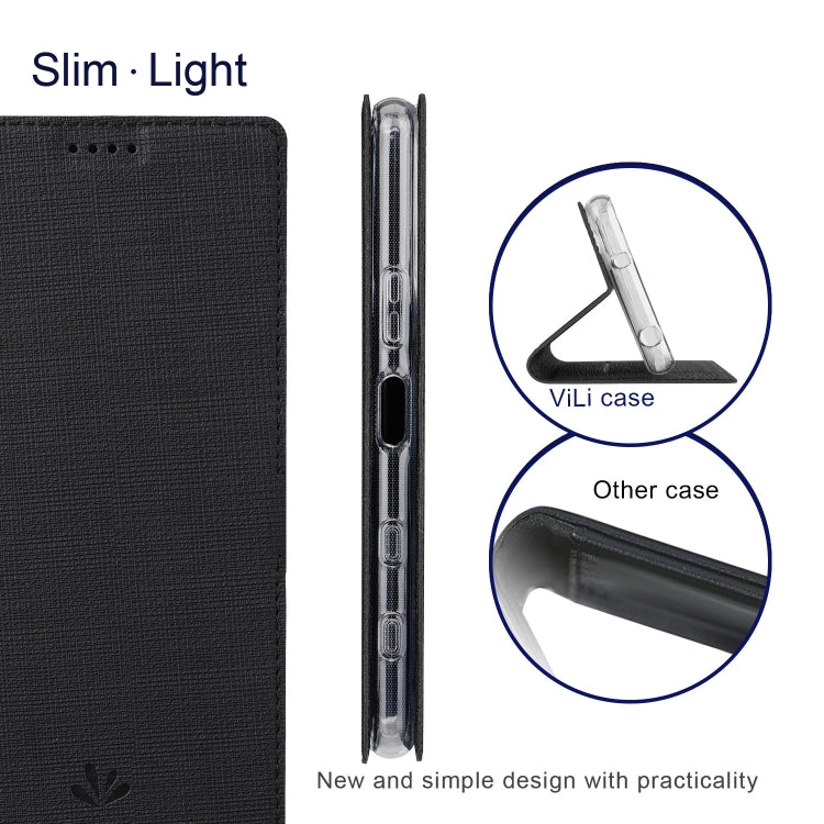 Custodia portafoglio in pelle TPU con slot carte per Sony Xperia