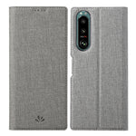Custodia portafoglio in pelle TPU con slot carte per Sony Xperia