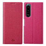 Custodia portafoglio in pelle TPU con slot carte per Sony Xperia