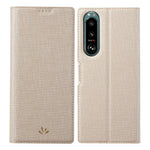 Custodia portafoglio in pelle TPU con slot carte per Sony Xperia