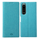 Custodia portafoglio in pelle TPU con slot carte per Sony Xperia