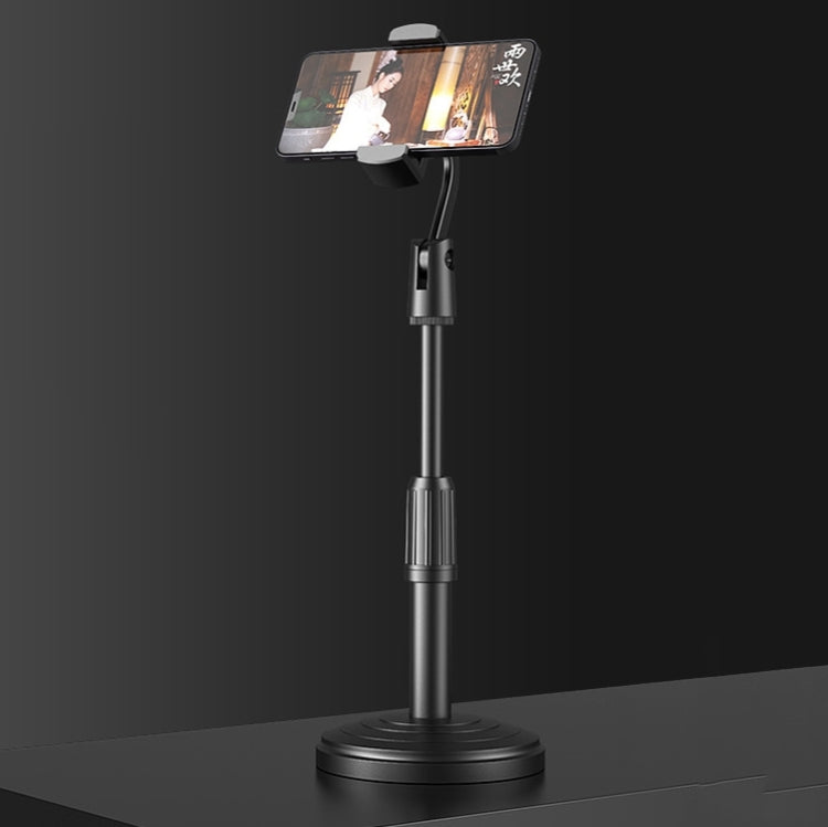 Supporto da tavolo Supporto per tablet per telefono cellulare Supporto per trasmissione in diretta Supporto per disco telescopico, 1 PC