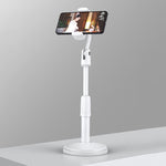 Supporto da tavolo regolabile per smartphone e tablet