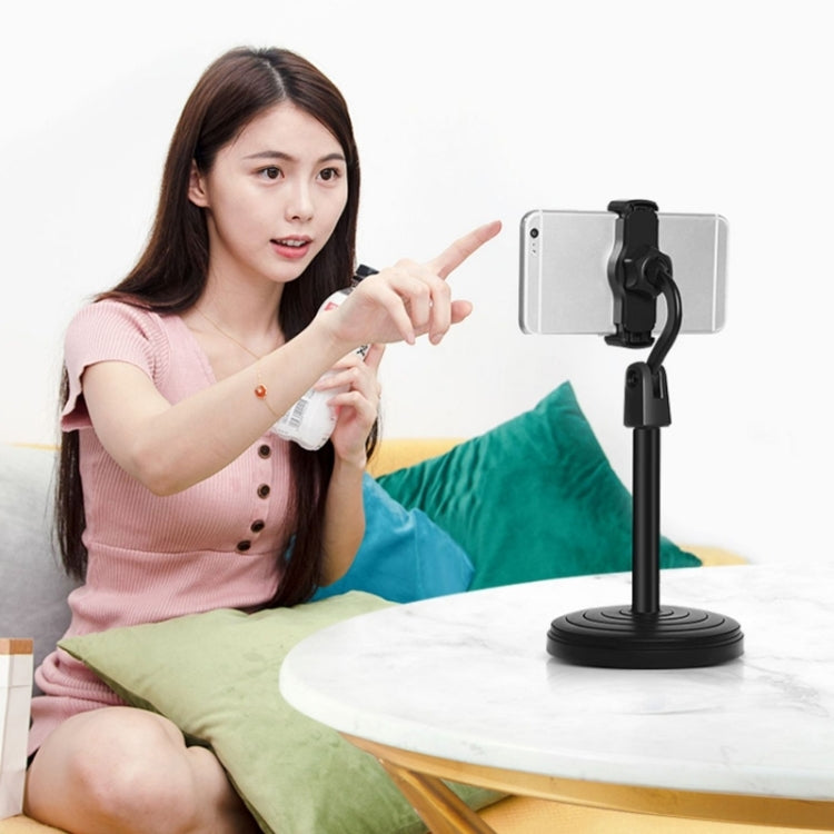 Supporto da tavolo regolabile per smartphone e tablet