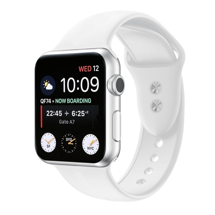 Cinturino in silicone doppio chiodo per Apple Watch