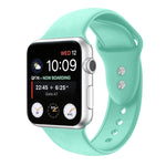 Cinturino in silicone doppio chiodo per Apple Watch