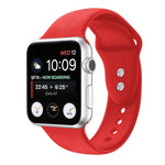 Cinturino in silicone doppio chiodo per Apple Watch