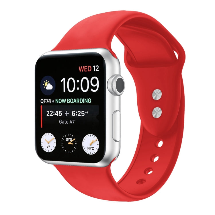 Cinturino in silicone doppio chiodo per Apple Watch