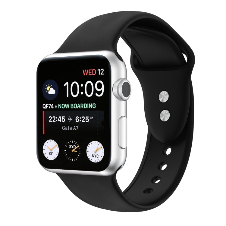 Cinturino in silicone doppio chiodo per Apple Watch