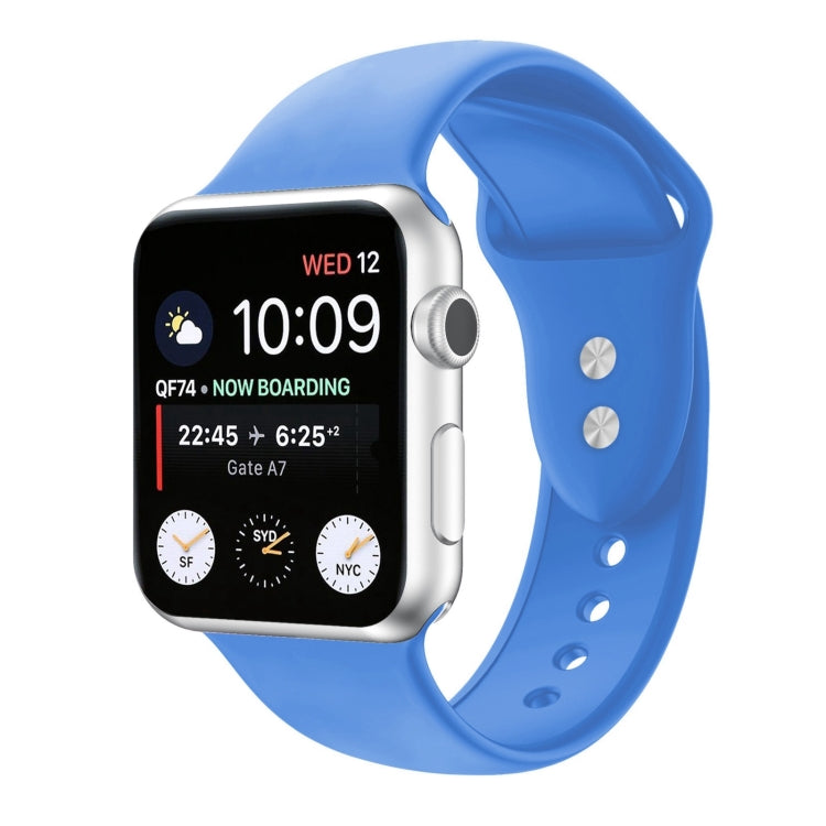 Cinturino in silicone doppio chiodo per Apple Watch