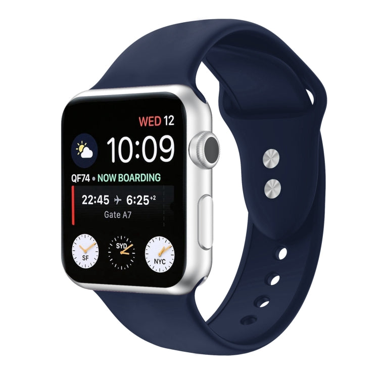 Cinturino in silicone doppio chiodo per Apple Watch