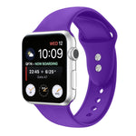 Cinturino di ricambio per cinturino di ricambio in silicone a doppio chiodo per Apple Watch Series, 7 41mm / 6 & SE & 5 & 4 40mm / 3 & 2 & 1 38mm