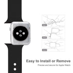 Cinturino in silicone doppio chiodo per Apple Watch