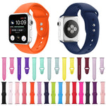 Cinturino in silicone doppio chiodo per Apple Watch