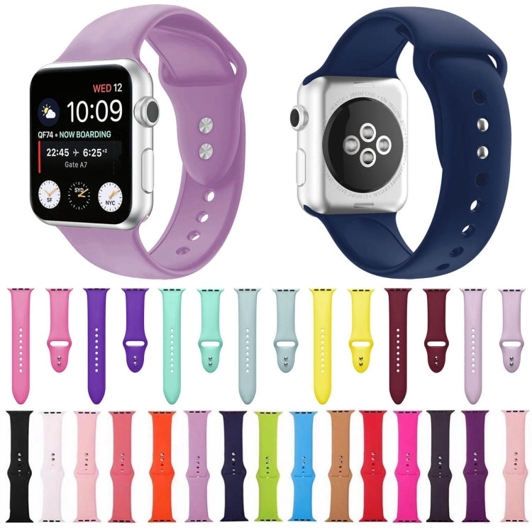 Cinturino di ricambio per cinturino di ricambio in silicone a doppio chiodo per Apple Watch Series, 7 45mm / 6 & SE & 5 & 4 44mm / 3 & 2 & 1 42mm