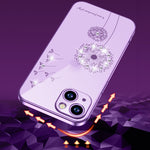 Custodia protettiva in TPU con motivo dente di leone per iPhone 1
