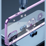 Custodia protettiva in TPU con motivo dente di leone per iPhone 1