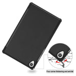 Custer Texture custodia orizzontale in pelle flip con supporto a tre pieghe, For Lenovo Tab M8 3rd Gen