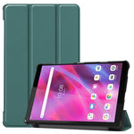 Custer Texture custodia orizzontale in pelle flip con supporto a tre pieghe, For Lenovo Tab M8 3rd Gen