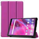Custer Texture custodia orizzontale in pelle flip con supporto a tre pieghe, For Lenovo Tab M8 3rd Gen