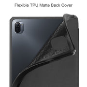 Custer Texture custodia orizzontale in pelle a libro con supporto a tre pieghe e funzione Sleep/Wake-up, For Xiaomi Pad 5 / 5 Pro
