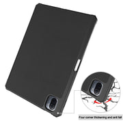Custer Texture custodia orizzontale in pelle a libro con supporto a tre pieghe e funzione Sleep/Wake-up, For Xiaomi Pad 5 / 5 Pro