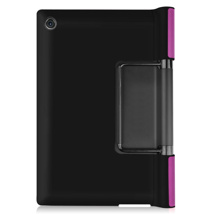 Custodia Custer Texture Flip orizzontale in pelle PU con supporto e funzione Sleep / Wake-up, For Lenovo Yoga Tab 11 / YT-J706X