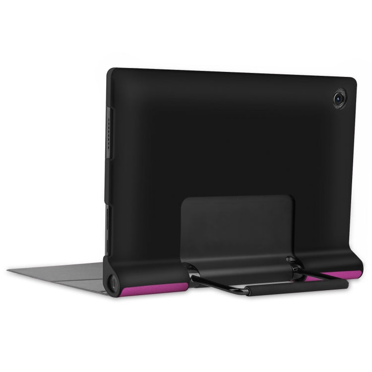 Custodia Custer Texture Flip orizzontale in pelle PU con supporto e funzione Sleep / Wake-up, For Lenovo Yoga Tab 11 / YT-J706X