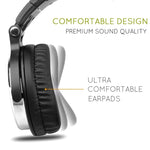 OneOdio Pro-10 Cuffie cablate con riduzione del rumore montate sulla testa con microfono, Black Red, Black, Grey Khaki, Grey Blue, Blue, Rose Gold