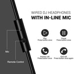 OneOdio Pro-10 Cuffie cablate con riduzione del rumore montate sulla testa con microfono, Black Red, Black, Grey Khaki, Grey Blue, Blue, Rose Gold
