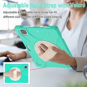 Custodia protettiva in silicone + PC con supporto e tracolla, For iPad Pro 12.9 2022 / 2021