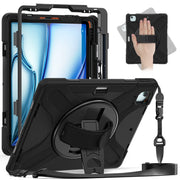 Custodia protettiva in silicone + PC con supporto e tracolla, For iPad Pro 12.9 2022 / 2021