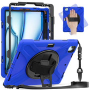 Custodia protettiva in silicone + PC con supporto e tracolla, For iPad Pro 12.9 2022 / 2021