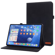 Flip orizzontale TPU + custodia protettiva in pelle PU tessuto con clip per biglietti da visita, For Xiaomi Pad 5 / 5 Pro