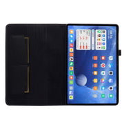 Flip orizzontale TPU + custodia protettiva in pelle PU tessuto con clip per biglietti da visita, For Xiaomi Pad 5 / 5 Pro