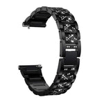 Cinturino di ricambio con cinturino in acciaio diamantato a tre sfere, For Samsung Galaxy Watch Active2