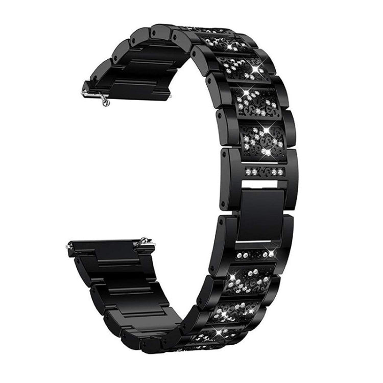 Cinturino di ricambio con cinturino in acciaio diamantato a tre sfere, For Samsung Galaxy Watch Active2