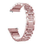 Cinturino di ricambio con cinturino in acciaio diamantato a tre sfere, For Samsung Galaxy Watch Active2