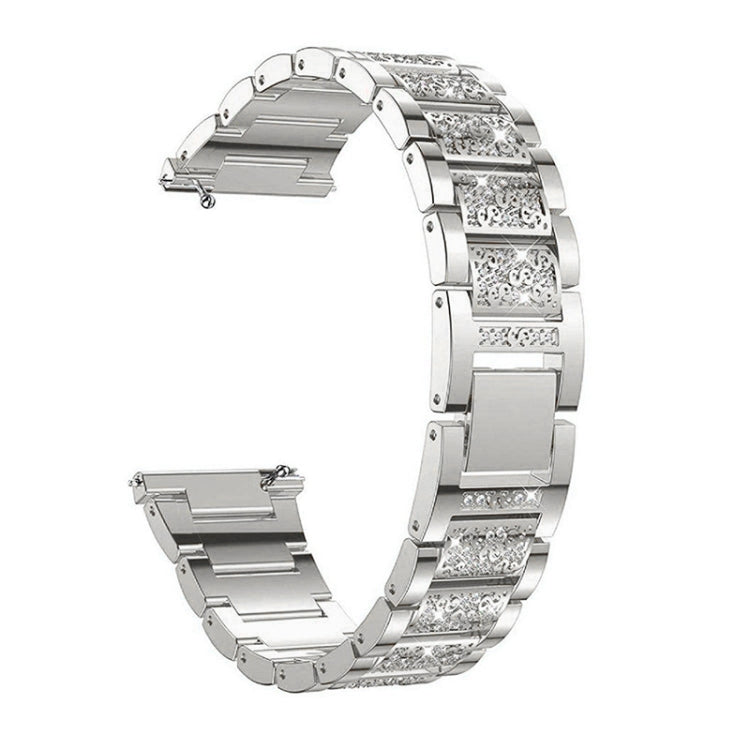 Cinturino di ricambio con cinturino in acciaio diamantato a tre sfere, For Samsung Galaxy Watch Active2