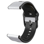 Cinturino di ricambio per cinturino in pelle bovina a due strati, 20mm, 22mm